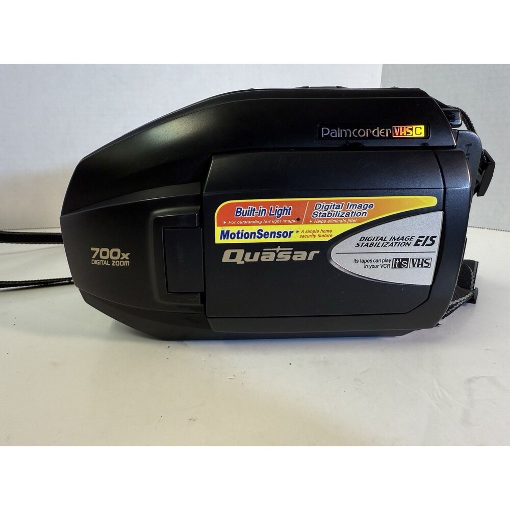 Quasar VM-L153 Camcorder VHSC 700x Digital Zoom